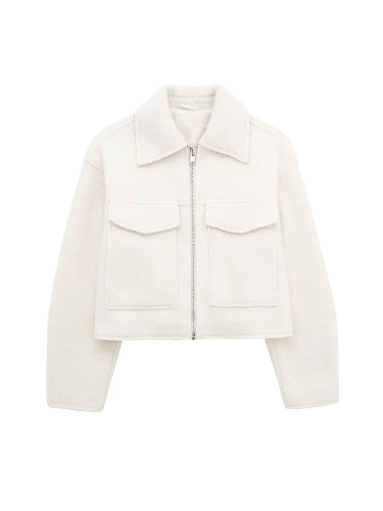 Titiana | Trendy Bequeme Herbst Damen Jacke