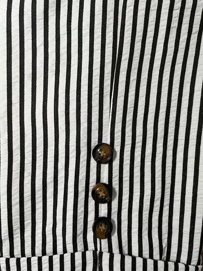 RIEKE - WEITE HOSE MIT VERTIKALEN STREIFEN