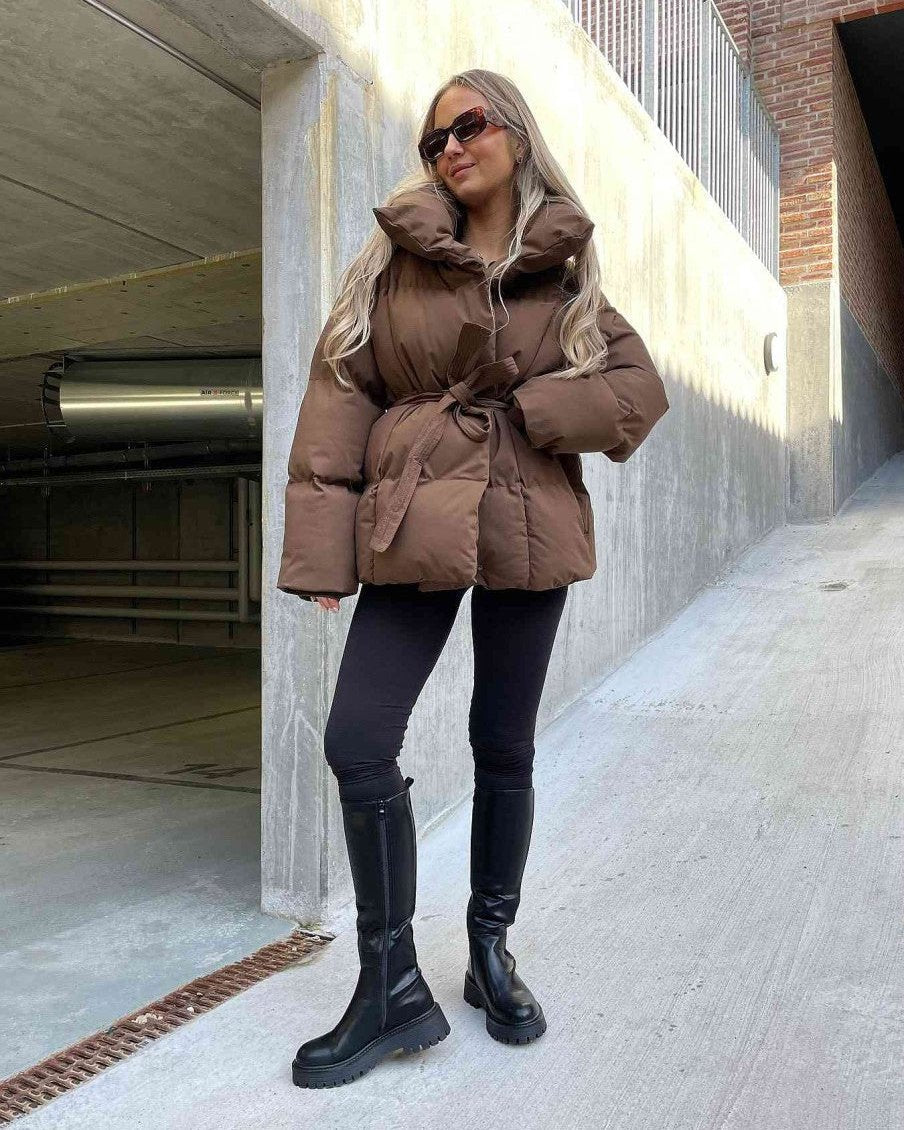 Anneliese | Steppjacke mit Gürtel