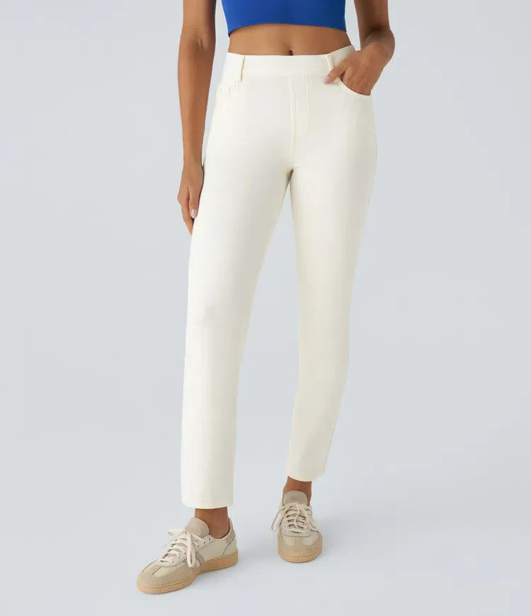 MAYLORA | Bequeme Hose mit Hohem Bund und Elastischem Material