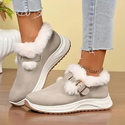 Domitilla – Wasserdichte Plüsch Winterstiefel