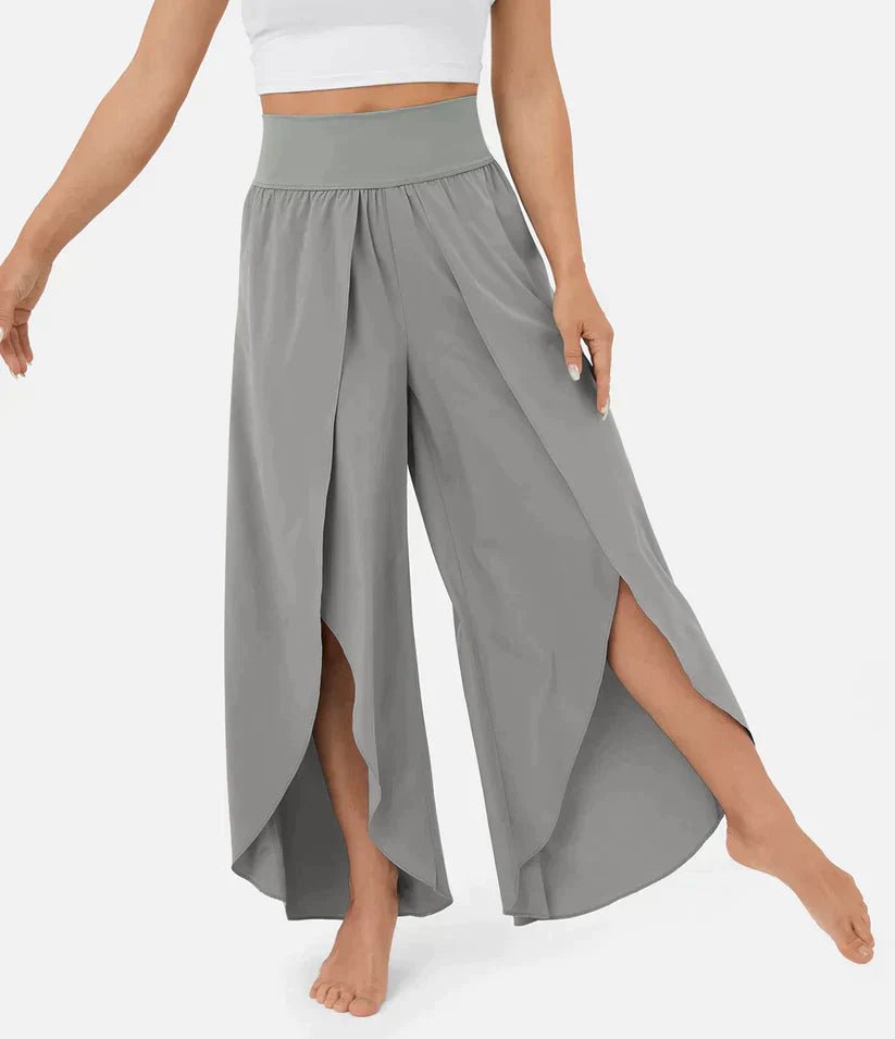 SummerBreeze - Hochtaillierte Palazzo Hose
