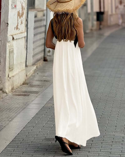 Daphne™ | Elegantes Kleid mit gekreuzten Trägern