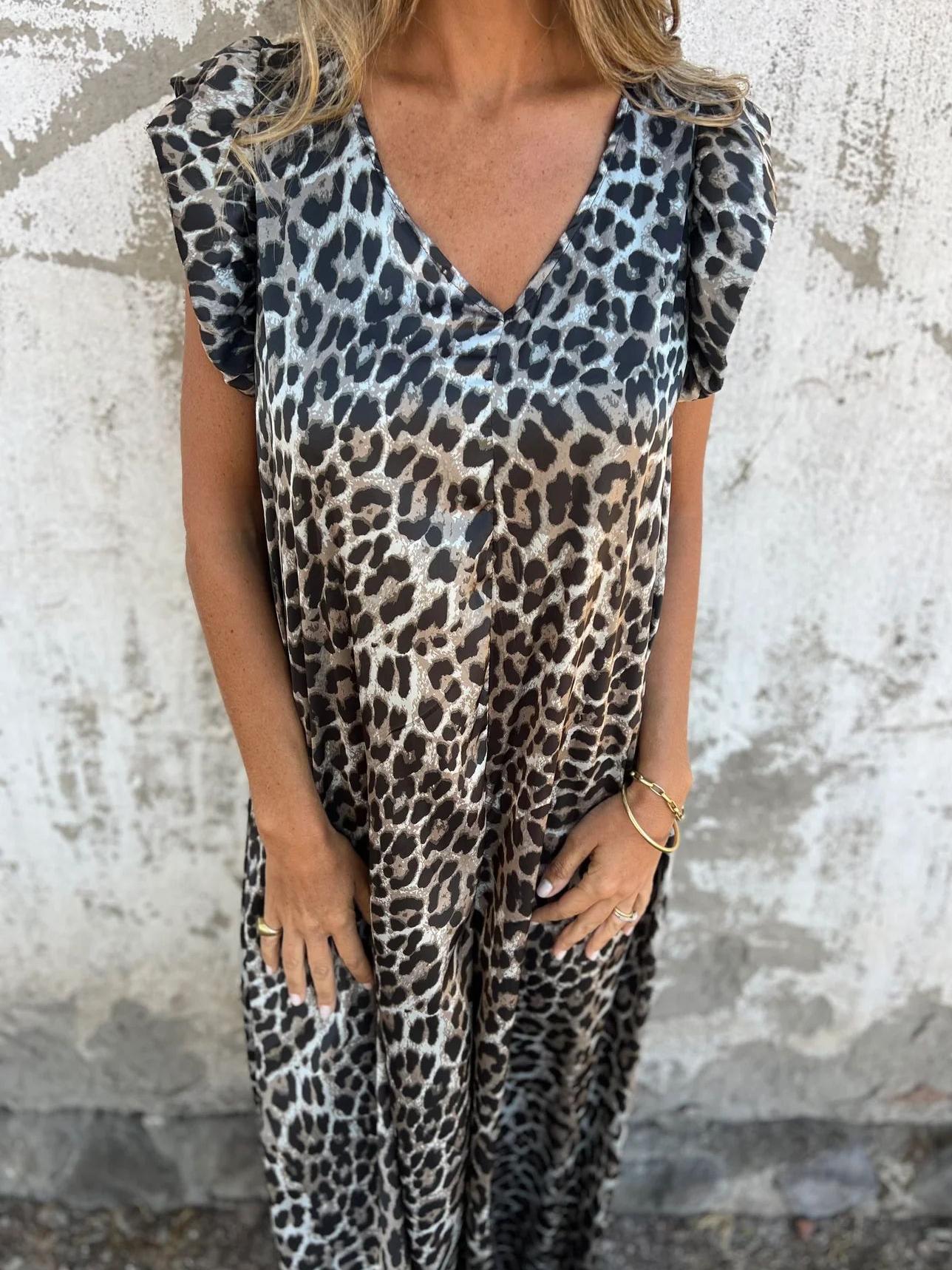 Corrina™ | Eleganter Overall mit V-Ausschnitt