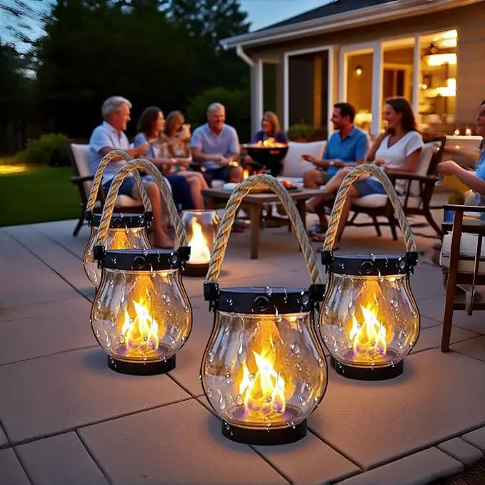 FireBloom – Sol Laternen für den Außenbereich