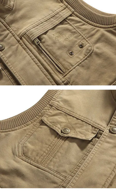 Gunvald | Herren Vintage Mehrtaschenweste