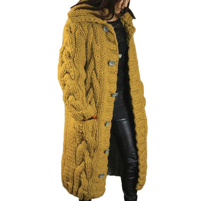 Vestine - Dick gestrickte Strickjacke