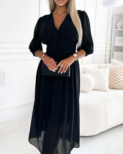Cindy™ | Leichtes Seidenchiffonkleid
