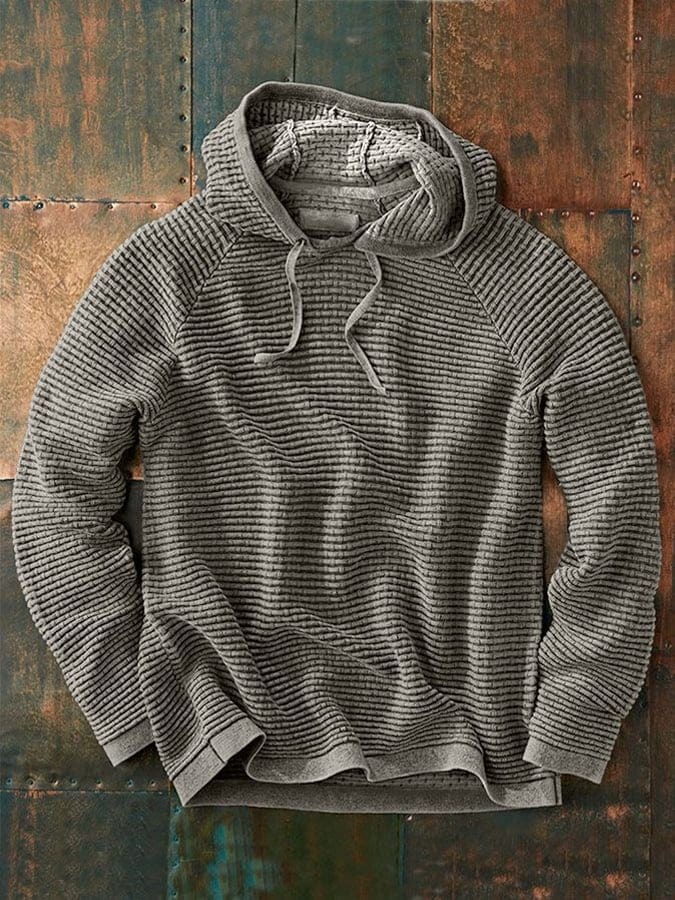 BRANT - STRICKPULLOVER MIT KAPUZE