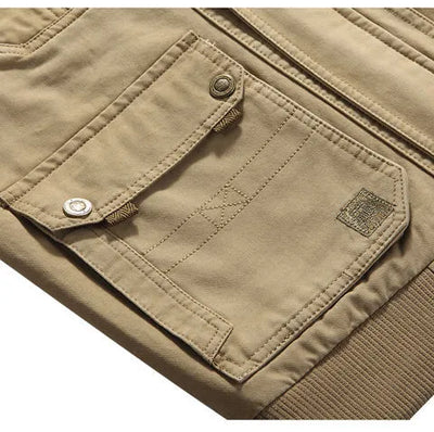 Gunvald | Herren Vintage Mehrtaschenweste