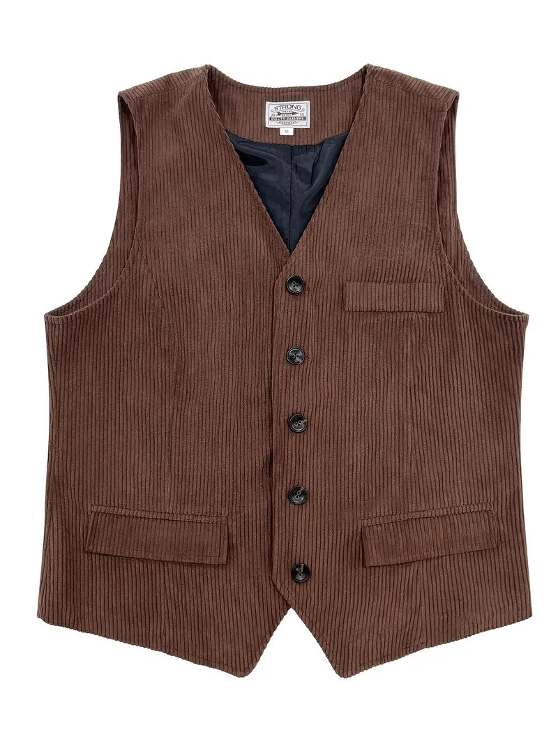 Fergus – Elegante Cord Weste