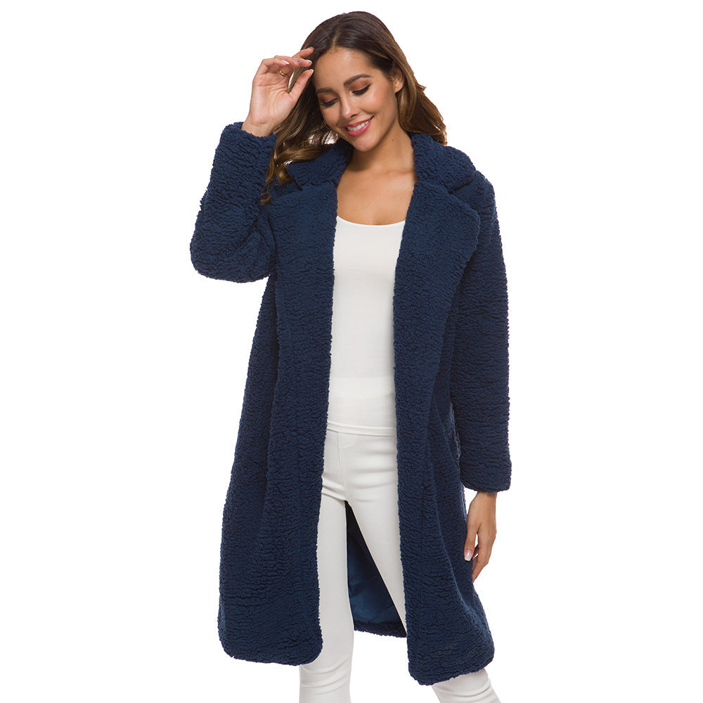 Kuschelige Kapuzenjacke für Frauen