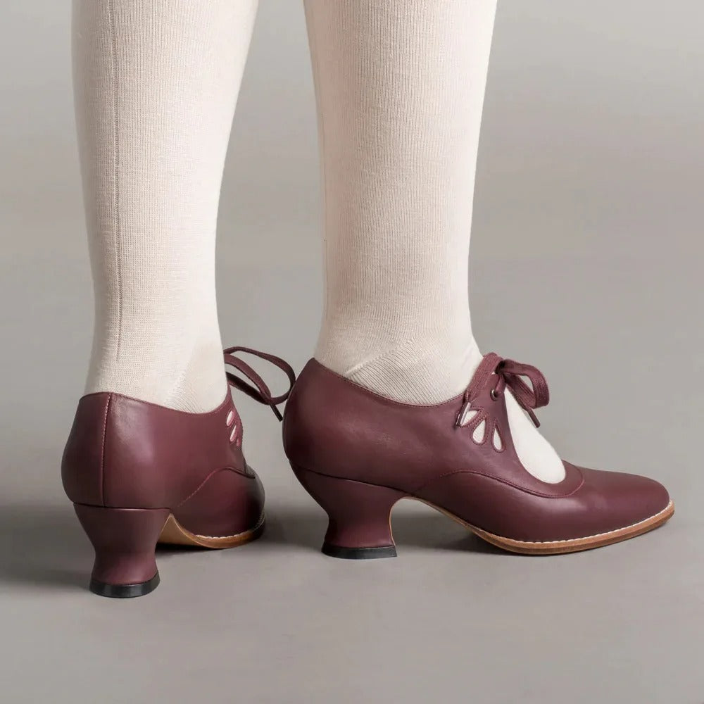Georgina | Elegante Retro-Schuhe mit niedrigem Absatz