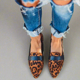 Gelbes Leopardenmuster
