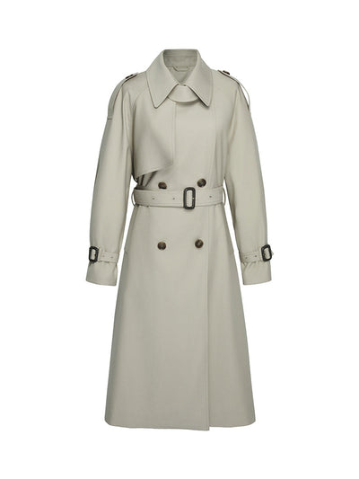 Klassischer Damen-Trenchcoat mit Gürtel