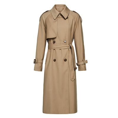 Klassischer Damen-Trenchcoat mit Gürtel