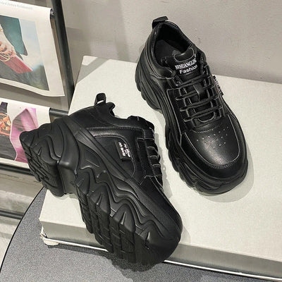 Betty | Bequeme und klobige Plateau-Sneakers