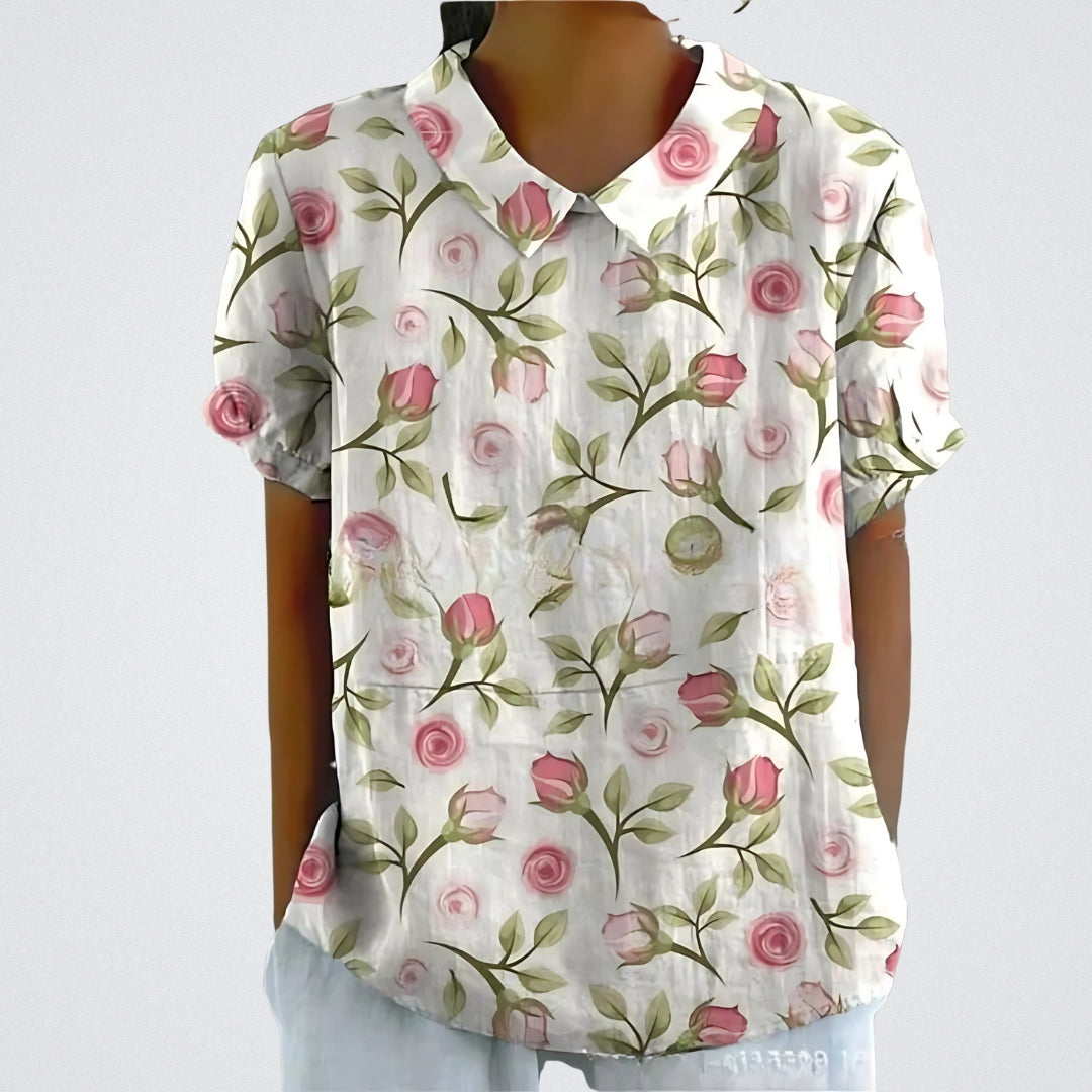 Lina™ | Bluse mit Blumenmuster