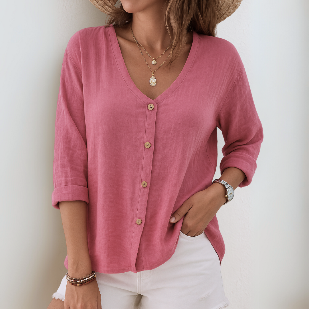 Maria™ | Stilvolle Freizeitbluse