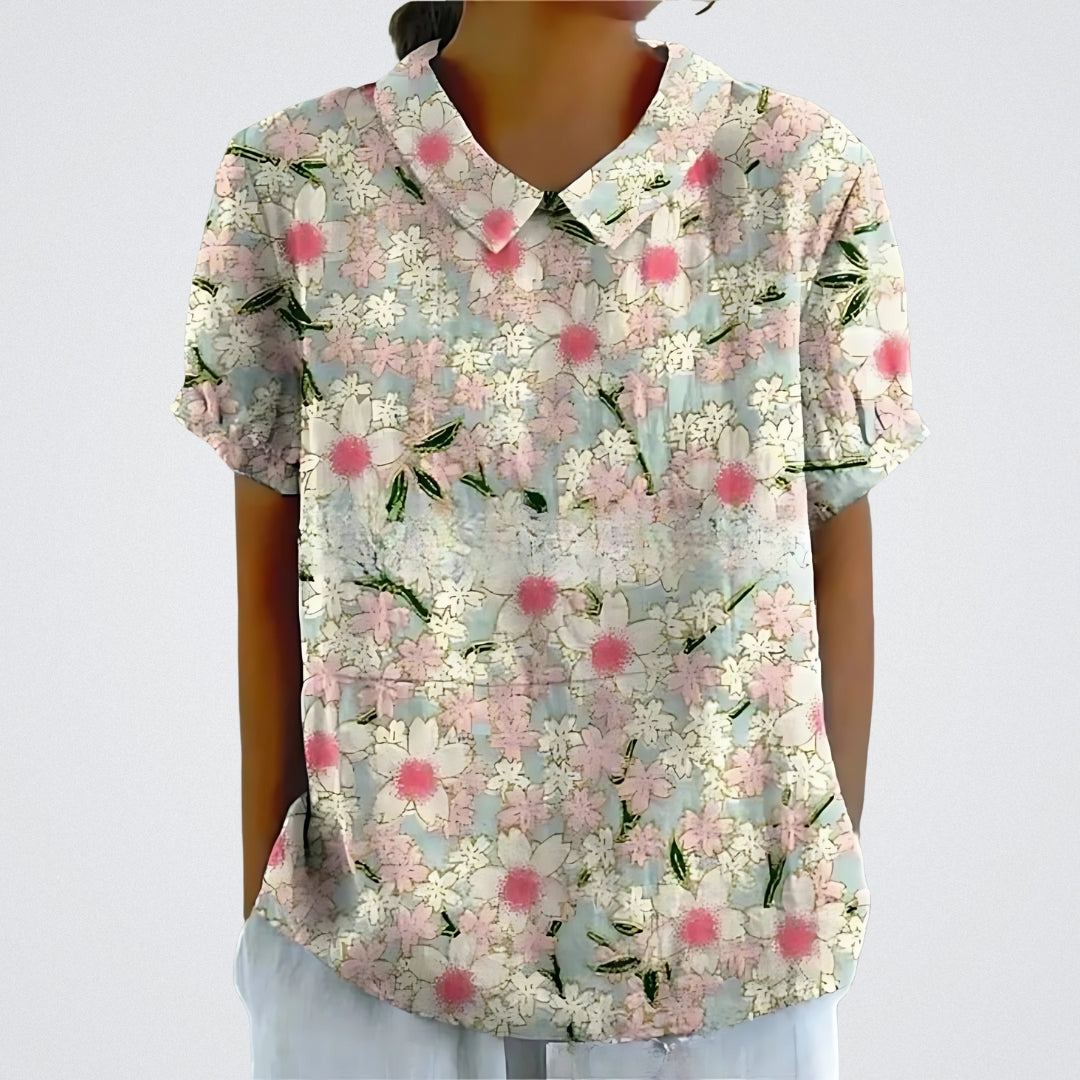 Lina™ | Bluse mit Blumenmuster