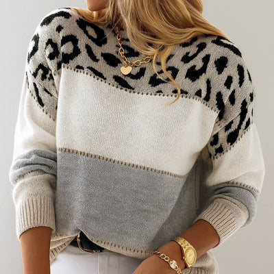 Cheyenne™ | Lässiger Pullover mit Leopardenmuster
