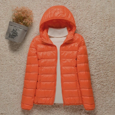 Sarah - Gewattete Jacke mit Kapuze