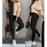 Schwarz und Beige