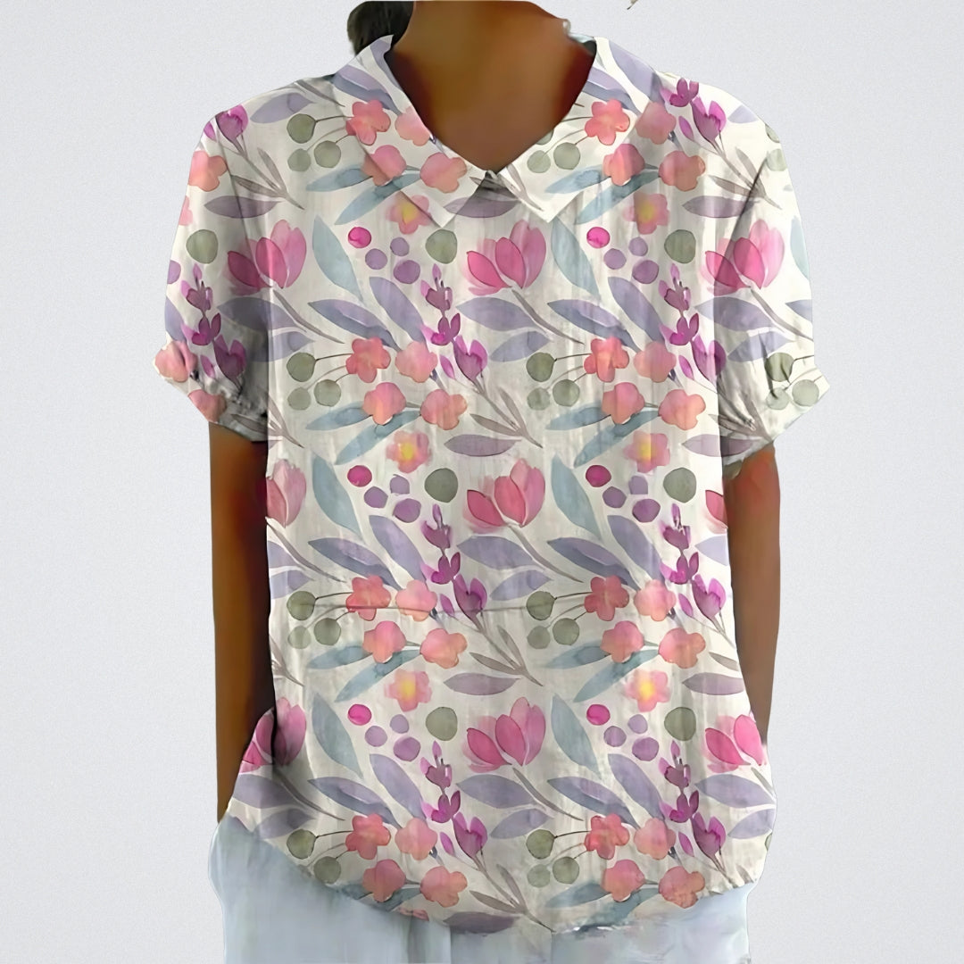 Lina™ | Bluse mit Blumenmuster