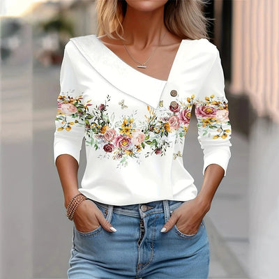 Valloré | Elegante Bluse mit Blumenmuster