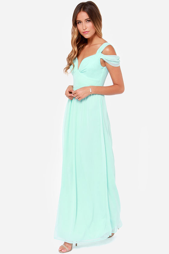 Amanda - Maxikleid mit Blumenfalten