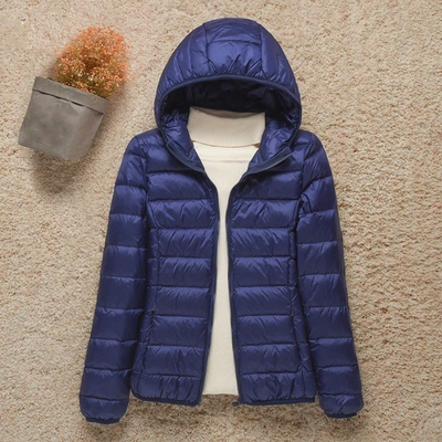 Sarah - Gewattete Jacke mit Kapuze