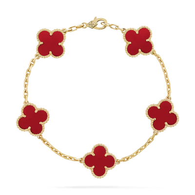 GOLD ROT | STAPELBARE ARMBAND SET