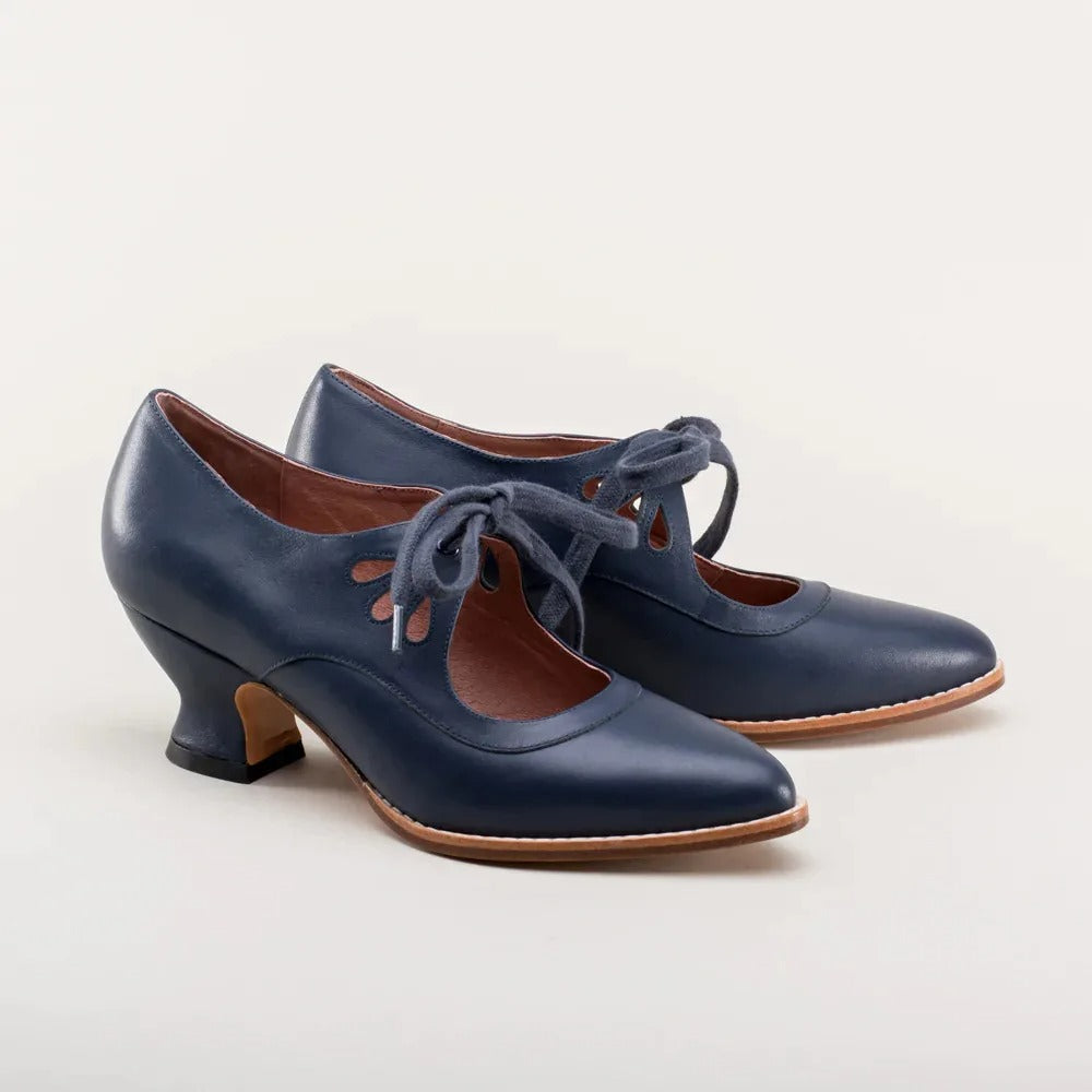Georgina | Elegante Retro-Schuhe mit niedrigem Absatz