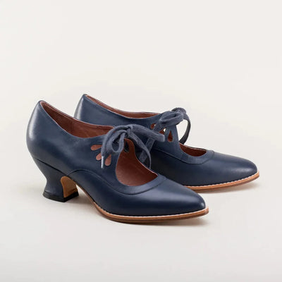 Georgina | Elegante Retro-Schuhe mit niedrigem Absatz