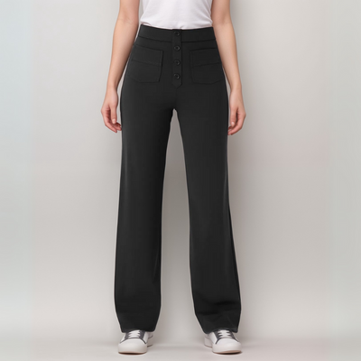 MAYLORA - Elastische Hose mit hoher Taille