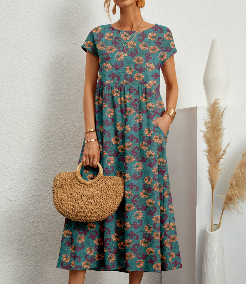 Rosa™ | Elegantes Blumenkleid