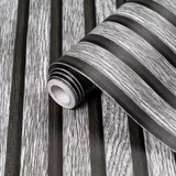 Mattierte Holz in Schwarz und Grau