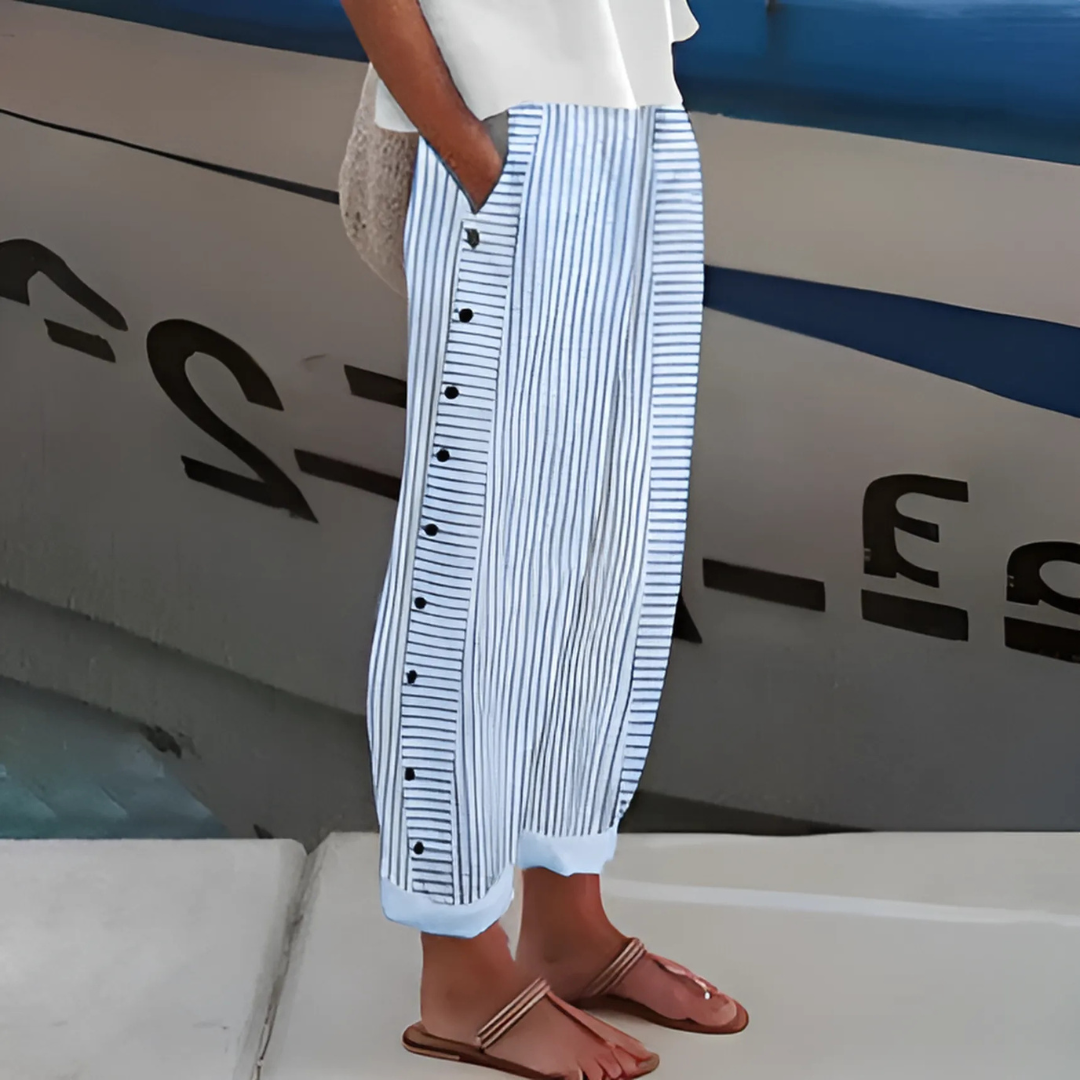 Mila™ | Soft-Line-Hose mit Seitentaschen