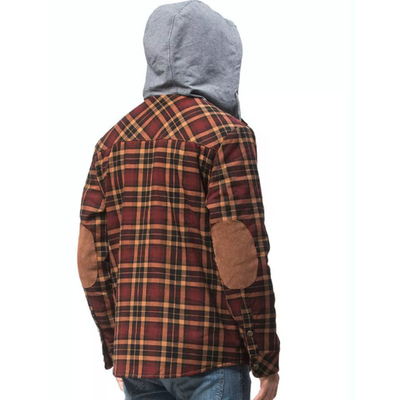 Flanell Winterjacke für Herren