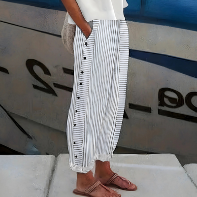 Mila™ | Soft-Line-Hose mit Seitentaschen