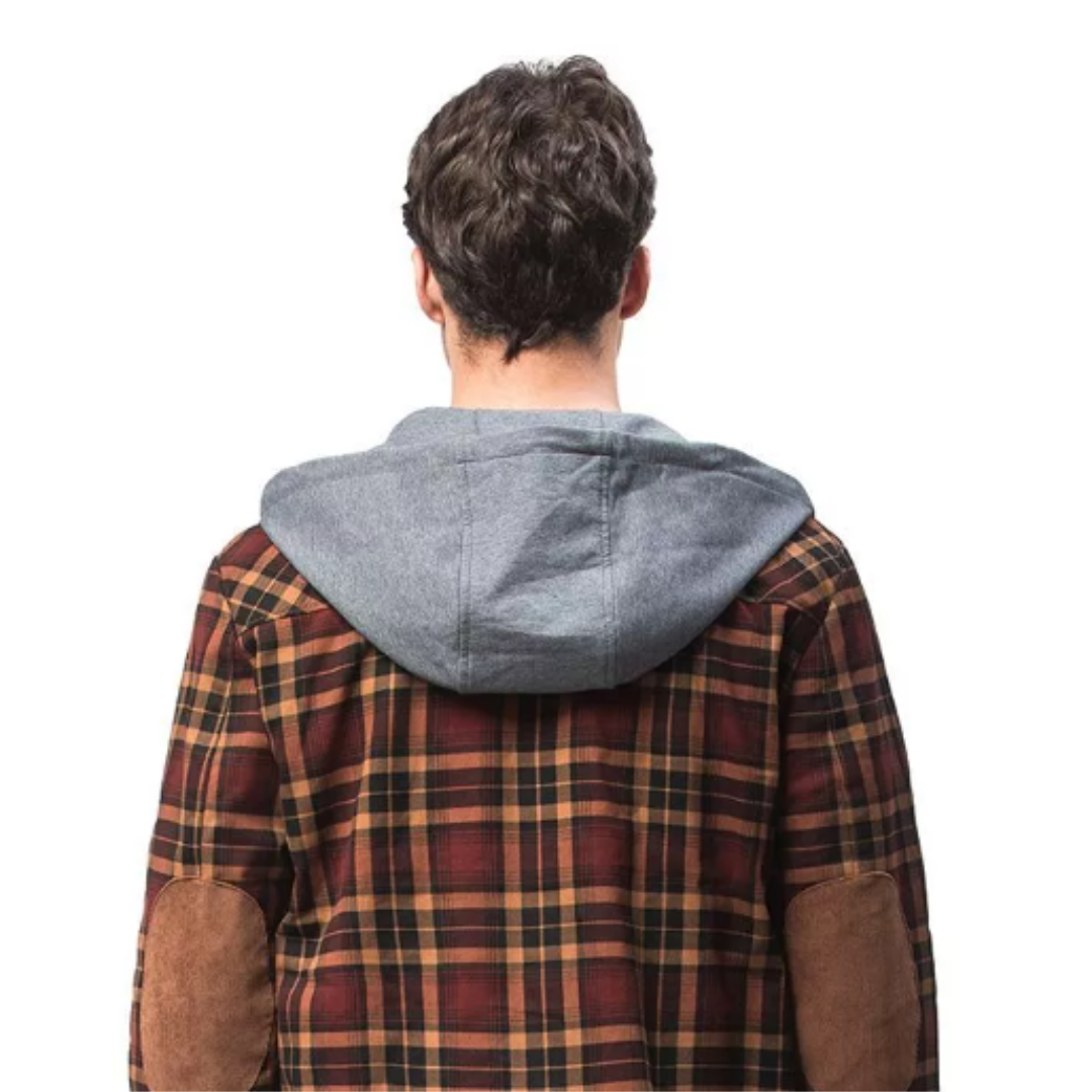 Flanell Winterjacke für Herren
