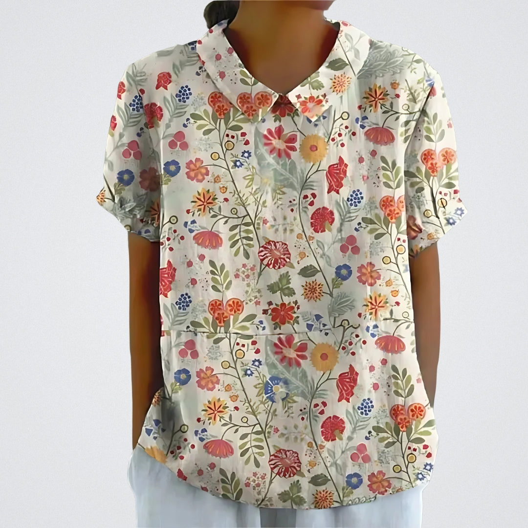 Lina™ | Bluse mit Blumenmuster