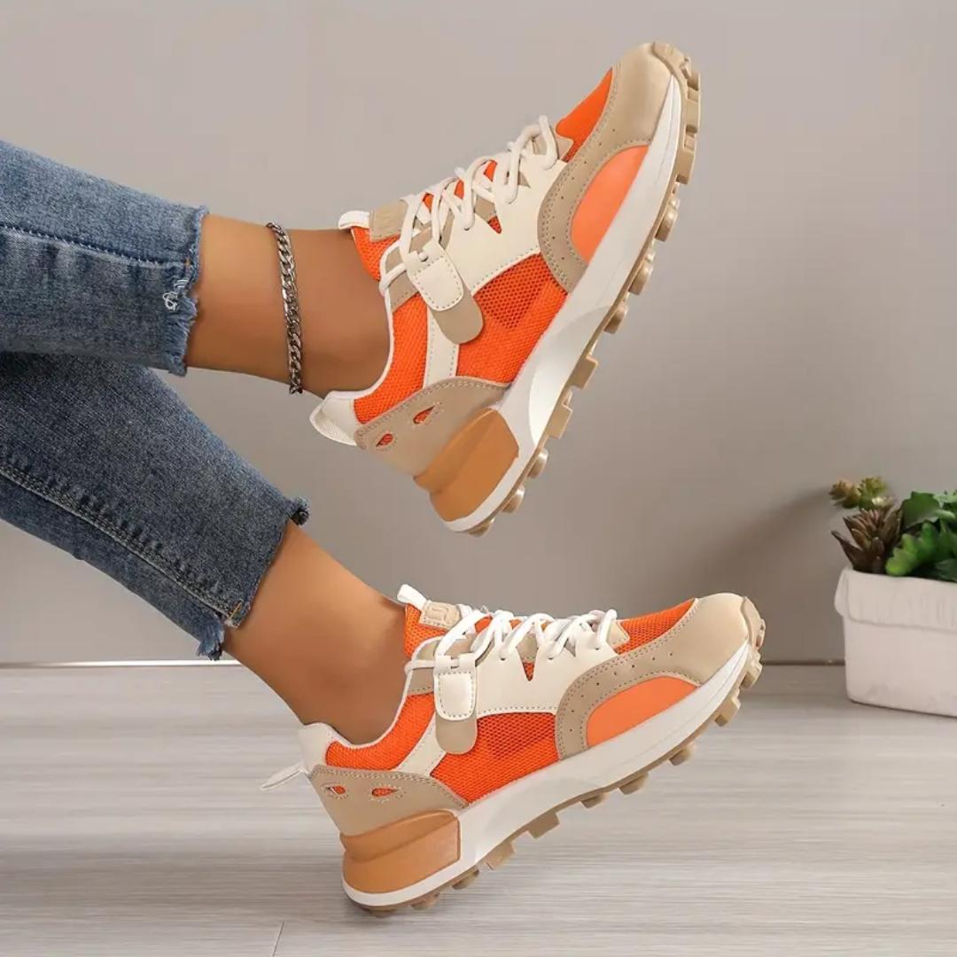 Xenia - Stilvolle Colour-Block-Sneaker