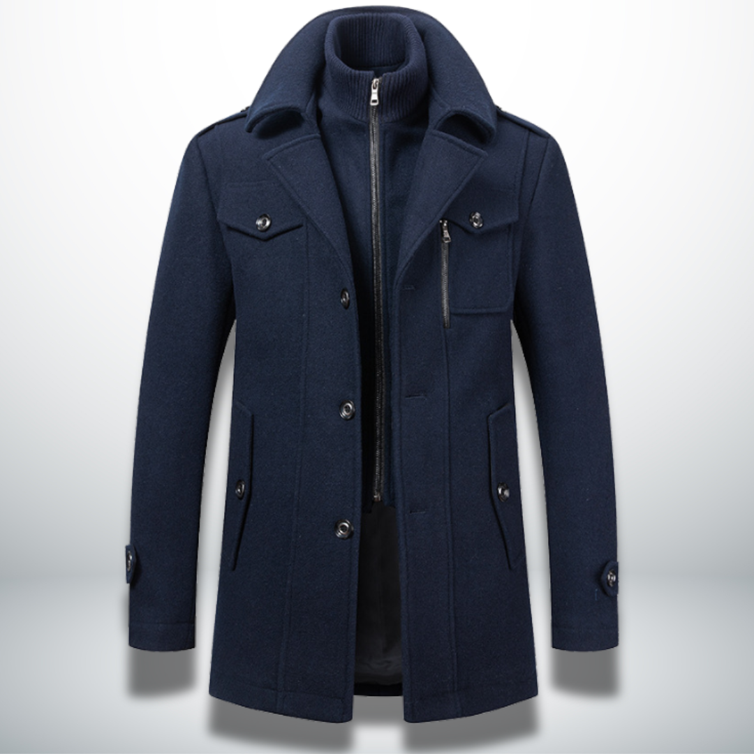 Gkiokas – Warmer Und Eleganter Mantel