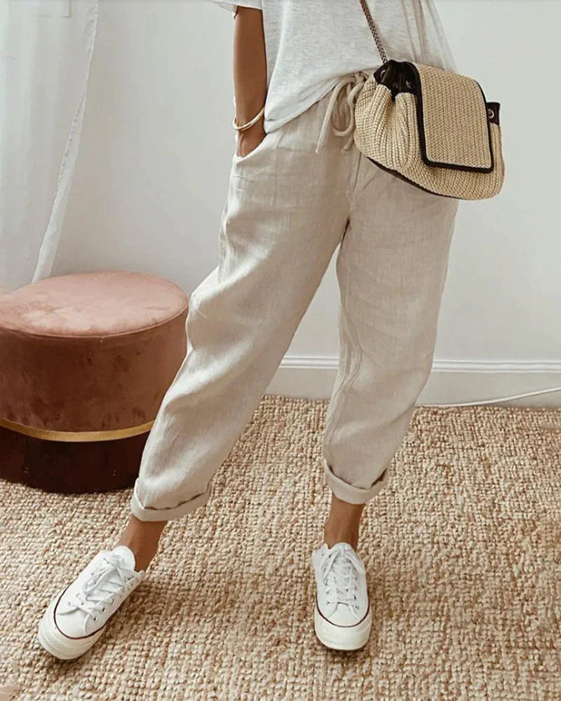 Alder Modehaus - lässige und stylische Leinenhose