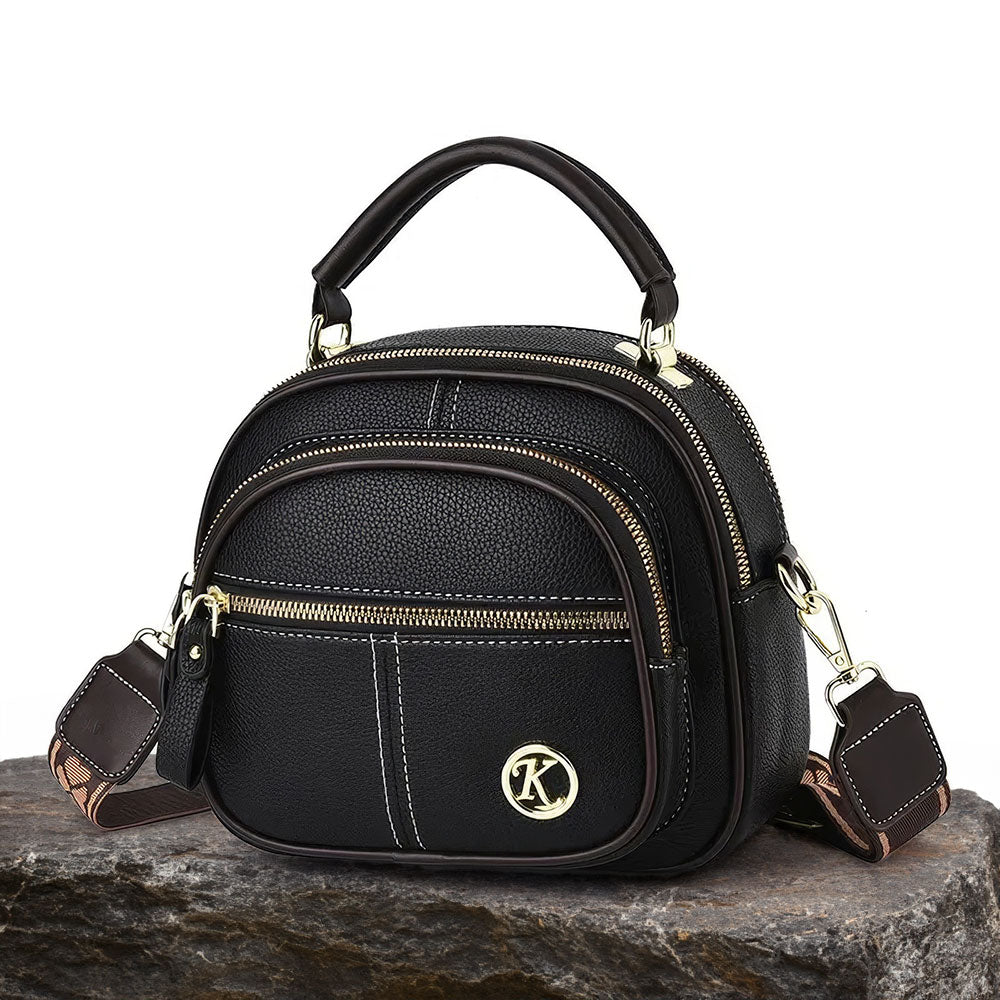 Fiona | Elegante klassische Schultertasche