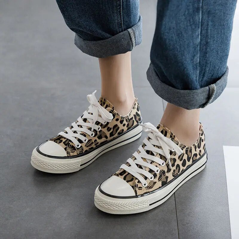 Amalia | Leopard Turnschuhe