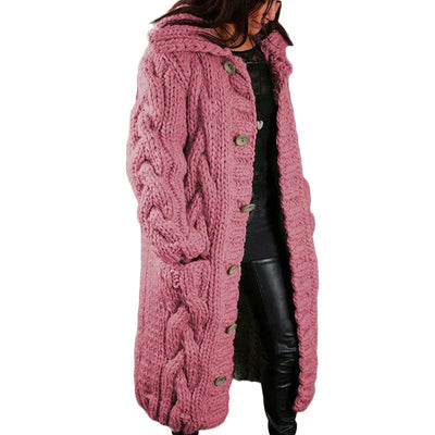 Vestine - Dick gestrickte Strickjacke