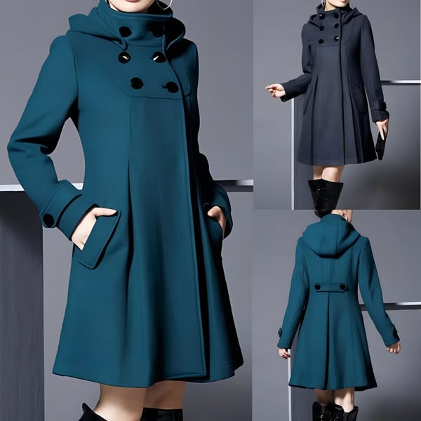 Selina™ | Modische Jacke mit Taschen und Kapuze