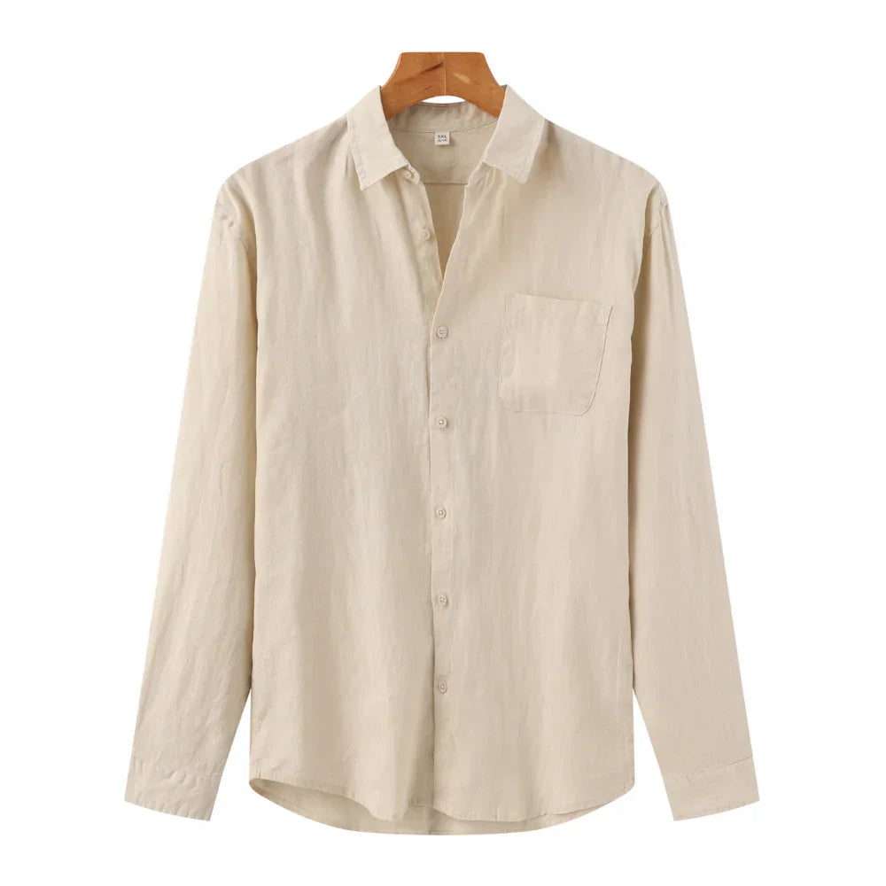 Cape Town - Leinenhemd - Beige